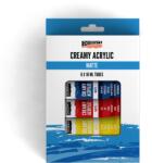 Pentart Krémes akrilfesték matt szett 6 szín x 16 ml / tubus (PA-45110)