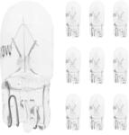 P2R P2R 12V 3W T10 W2, 1x9, 5D átlátszó izzó (műszerfal és irányjelző, 10 db/csomag) P2R (Motorisé) Elektronika Világítások Izzók 12V-os izzók