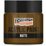 Pentart Matt akrilfesték 50 ml gesztenye (PA-1900)