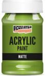 Pentart Matt akrilfesték 100 ml almazöld 0181 (PA-1993)