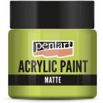 Pentart Matt akrilfesték 50 ml limetta (PA-14106)
