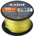 Extol Premium kőműves zsinór, sodort; PE, 1, 7mm×50m, sárga, orsón (8847212) - szerszamshop24
