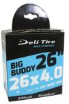 DELI (Vélo) DELI 26 x 3.50-4.00 belső gumi, Schrader szelep (FMTBIKE-hoz) DELI (Vélo) Egyéb járművek Kerékpározás Kerékpár-alkatrészek Kerékpárkerekek és kerékalkatrészek Kerékpár-belső gumik