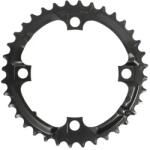 SHIMANO DEORE M590 MTB lánctányér Ø104, 4 karos, tripla, 36T, középső, 9 sebességes, fekete SHIMANO Bicikli alkatrészek Kerékpár alkatrészek Kerékpár lánctányérok