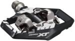 SHIMANO XT M8120 SPD MTB pedál stoplival, szürke (pár) SHIMANO Bicikli alkatrészek Kerékpár alkatrészek Kerékpár pedálok