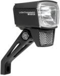 TRELOCK LS890 első e-bike lámpa, 6-12V, 100 lux, fekete (100 m-re világít, 5 km-ről látható) TRELOCK Bicikli alkatrészek Kerékpáros kiegészítők Kerékpár világítások és visszaverők