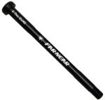 SWITCH hátsó átütőtengely országúti/MTB kerékpárhoz, 1.5 mm menet, 12x142 mm, fekete, 38 g (170 mm ütközők nélkül) SWITCH Bicikli alkatrészek Kerékpár alkatrészek Kerékpár kerekek