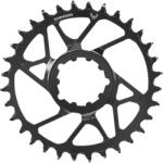 SRAM DM3 34 fogas közvetlen rögzítésű MTB lánctányér SRAM GX/XX1/X01-hez, 11-12 sebességes, fekete, T-Type lánccal kompatibilis (standard 3 mm eltolás, 3 csavarral) SRAM Bicikli alkatrészek Kerékpár alkatr