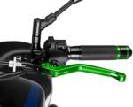 Puig UNFOLDABLE CLUTCH LEVER 3.0 C/Zöld választó C/Fekete Puig Erőátviteli alkatrészek Kuplungok és alkatrészeik Kuplungkarok