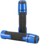 Avoc NO SLIP motoros markolat, kék eloxált végzáróval, Yamaha 700 MT-07-hez (pár) Avoc Bicikli alkatrészek Kerékpár alkatrészek Kerékpár kormányszalagok és markolatok