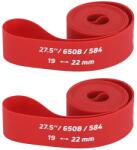 ZEFAL fond de jante MTB 27, 5 x 19 mm, piros, magas nyomású (párban) ZEFAL Bicikli alkatrészek Kerékpár alkatrészek Kerékpár kerekek