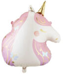Partydeco Szülinapi lufi 24" 60cm Happy Birthday, Unikornis (LUFI484388)