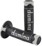 Domino A260 markolat, off-road, fekete-szürke (120 mm, pár) Domino Bicikli alkatrészek Kerékpár alkatrészek Kerékpár kormányszalagok és markolatok