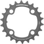Stronglight HT3 Shimano XTR M980 MTB lánctányér, 4 karos, 22 fog, 64 mm, 2x10, fekete, belső (külső 36 foghoz), menet nélküli, 10 sebességes STRONGLIGHT Bicikli alkatrészek Kerékpár alkatrészek Kerékpár lánctányé