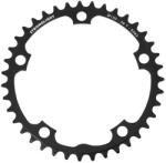 Stronglight lánctányér országúti kerékpárhoz, 5 karos, 39T, Ø130 mm, belső, duralumínium, fekete (SHIMANO 8-9 sebességhez) STRONGLIGHT Bicikli alkatrészek Kerékpár alkatrészek Kerékpár lánctányérok