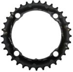 SRAM MTB lánckerék Ø104, 4 karos, dupla vagy tripla hajtáshoz, 33 fog, 10 sebességes, fekete (3x10-hez) SRAM Bicikli alkatrészek Kerékpár alkatrészek Kerékpár lánctányérok