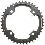 Stronglight CT2 MTB lánctányér dupla rendszerhez, 41T, Ø120, 2x10, külső, fekete, 4 karos, 10 sebességes, 27T belsőhöz, vastagság: 5 mm STRONGLIGHT Bicikli alkatrészek Kerékpár alkatrészek Kerékpár lánctányérok