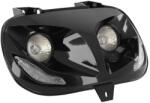 Replay RR8 iker fényszóró MBK 50 BOOSTER 1999-2003 / YAMAHA 50 BWS 1999-2003 fekete - kék LED-del REPLAY Elektronika Világítások Fényszórók