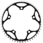 Stronglight lánctányér országúti kerékpárhoz, 5 karos, 51T, 130 mm, külső, fekete, alumínium 7075, 9-10 sebességes (SHIMANO kompatibilis) STRONGLIGHT Bicikli alkatrészek Kerékpár alkatrészek Kerékpár lánctányérok