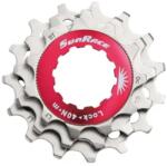 SUNRACE 3 fogaskerék készlet 11 sebességes kazettához 11-13-15 Metallic Silver rögzítő anyával SUNRACE Bicikli alkatrészek Kerékpár alkatrészek Kerékpár kazetták