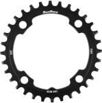 SUNRACE 4BRA D. 104 MTB lánctányér, 32 fog, tripla középső, fekete alumínium, kompatibilis más márkákkal, Narrow Wide SUNRACE Bicikli alkatrészek Kerékpár alkatrészek Kerékpár lánctányérok