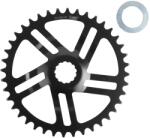 Esjot VAE-E-BIKE DIRECT MOUNT lánctányér BOSCH-hoz, 38 fogas, acél, fekete, (3. generáció) távtartó alátéttel Esjot Bicikli alkatrészek Kerékpár alkatrészek Kerékpár lánctányérok