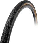 TUFO Thundero 700x40 gravel kerékpár gumi, fekete-bézs, hajtogatható, tömlős/tubeless (40-622) TUFO Bicikli alkatrészek Kerékpár alkatrészek Kerékpár gumik