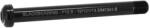 Blackbearing Átmenő tengely első rögzítéshez, menetes M12x1.5 mm, 12x100 mm, fekete (121 mm teljes hossz, menetes rész 13, 5 mm) BLACKBEARING Egyéb járművek Kerékpározás Kerékpár-alkatrészek Kerékpárkerekek és ker