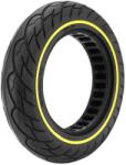 SELECTION P2R (Vélo) SELECTION P2R roller gumi 10 x 2.125, fekete, sárga fluoreszkáló csíkkal, tömör gumi SELECTION P2R (Vélo) Bicikli alkatrészek Kerékpár alkatrészek Kerékpár gumik