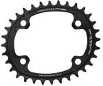 Specialites Ta ONE 96 ovális lánctányér MTB-hez, 4 karos, 32T, matt fekete, Shimano SLX7000/XT8000/XTR9000 10-11-12 sebességhez (kivéve Shimano 12 sebességes lánc) SPECIALITES TA Bicikli alkatrészek Kerékpár alkatré