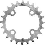 Stronglight lánctányér MTB-hoz, tripla, 24T, 64 mm belső, ezüst acél, 4 karos, 8-9 sebességes STRONGLIGHT Bicikli alkatrészek Kerékpár alkatrészek Kerékpár lánctányérok