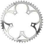 Specialites Ta ZEPHYR Külső lánctányér országúti kerékpárhoz 5 karos, 46T, Ø110, alumínium, ezüst (SHIMANO típus) 9-10 sebességhez SPECIALITES TA Bicikli alkatrészek Kerékpár alkatrészek Kerékpár lánctányérok