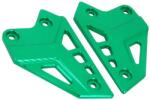 Avoc Lábvédő lemez Kawasaki Z900-hoz, alumínium, CNC-zett, eloxált zöld (pár) Avoc Vázak, idomok, kiegészítők Védőelemek Védőlemezek