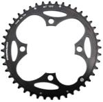 Stronglight Zicral 44T lánctányér MTB-hoz, 104 mm, 4 karos, tripla hajtáshoz, külső, fekete, 4 mm vastag, 8-9 sebességhez STRONGLIGHT Bicikli alkatrészek Kerékpár alkatrészek Kerékpár lánctányérok