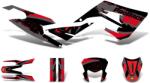 Motomotors Dekor / matricakészlet fekete-piros-szürke fényes Derbi Senda 50 2018-. Motomotors Vázak, idomok, kiegészítők Idomok, burkolat elemek