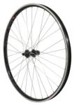 VELOX KARGO 700x35 trekking hátsó kerék, e-bike, alumínium, fekete, duplafalú, SHIMANO TX500 agy, 9-8 sebességes kazettához (megerősített) VELOX Bicikli alkatrészek Kerékpár alkatrészek Kerékpár kerekek