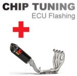 Carmo Kawasaki ZX-10R / ZX-10R SE / ZX-10RR Ninja 2016-2020 High Performance ECU Flash tuning + Akrapovic S-K10E9-ZC (Stage 3) Carmo Kipufogók és alkatrészeik Kipufogók Teljes kipufogó rendszerek