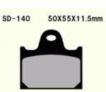 Wesrah VD-140 fékbetét Wesrah Futómű és fék alkatrészek Fékbetétek (tárcsafék)