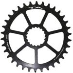 Specialites Ta ONE C55 34T MTB lánctányér, egyes, közvetlen rögzítés, alumínium, matt fekete, Cannondale Ai és FSA rendszerekhez, 10-12 sebességhez (6 mm eltolás) SPECIALITES TA Bicikli alkatrészek Kerékpár alkatrés