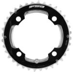 FSA MTB lánctányér, 4 karos, dupla, 36 fog, 104 mm külső, alu, fekete, 10-11 sebesség (WB272B) FSA Bicikli alkatrészek Kerékpár alkatrészek Kerékpár lánctányérok
