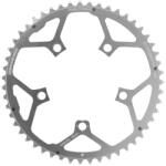 Stronglight Útikerékpár lánckerék, 5 karos, Ø110, Ultra Torque, 51 fog, külső, Campagnolo, ezüst ALU 7075, Record és Chorus Carbon, Centaur ALU, Fulcrum RS és RRS, 10 sebességes STRONGLIGHT Bicikli alkatrészek Ke