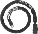 SEATYLOCK VIKING SILVER 7 mm-es láncos kerékpárzár kulccsal, 140 cm, egyesével, SOLD SECURE SILVER minősítéssel SEATYLOCK Bicikli alkatrészek Kerékpáros kiegészítők Biciklizárak