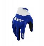 Shot Cross Enduro Kesztyű Shot Protektorral Drift Spider Blue M