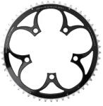 Specialites Ta ZEPHYR lánctányér országúti kerékpárhoz - 5 karos, 53T, Ø110, külső, fekete alumínium, 7075, SHIMANO típus, 9-10 sebesség SPECIALITES TA Bicikli alkatrészek Kerékpár alkatrészek Kerékpár lánctányérok