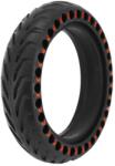 P2R (Vélo) P2R 8.5 x 2.00 tömör roller gumiabroncs, méhsejt mintázat, fekete-piros, belső szélesség 34 mm P2R (Vélo) Felnik, gumik, kiegészítők Gumik Robogó gumik