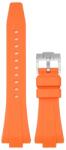  Curea silicon lină, portocalie pentru Tissot PRX de 35/40mm diametru