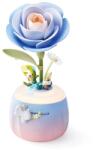 Rokr Puzzle 3D Lampa de veghe Starry Camellia, Plastic, ROKR, 73 piese