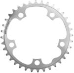Stronglight lánctányér országúti kerékpárhoz, 5 karos, 36T, 110 mm, belső, ezüst, alumínium, 9-10 sebességes (SHIMANO típus) STRONGLIGHT Bicikli alkatrészek Kerékpár alkatrészek Kerékpár lánctányérok