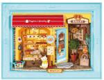 Rolife Puzzle 3D, Fluffy Cat Bakery, lemn, Rolife, 146 piese