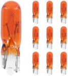 P2R P2R 12V 2W narancssárga műszerfal- és irányjelző izzó, W2W foglalat, W2x4, 6D ék, 10 db/csomag (Peugeot robogóhoz) P2R (Motorisé) Elektronika Világítások Izzók 12V-os izzók